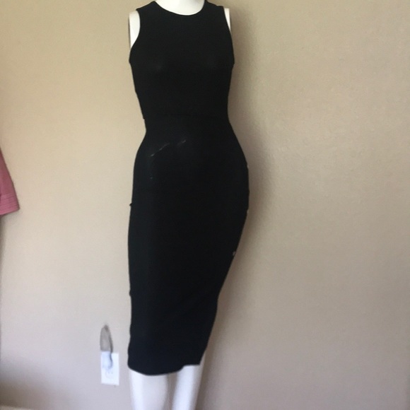PrettyLittleThing Dresses & Skirts - Pretty Little Thing Black BodyCon Dress Sz.4